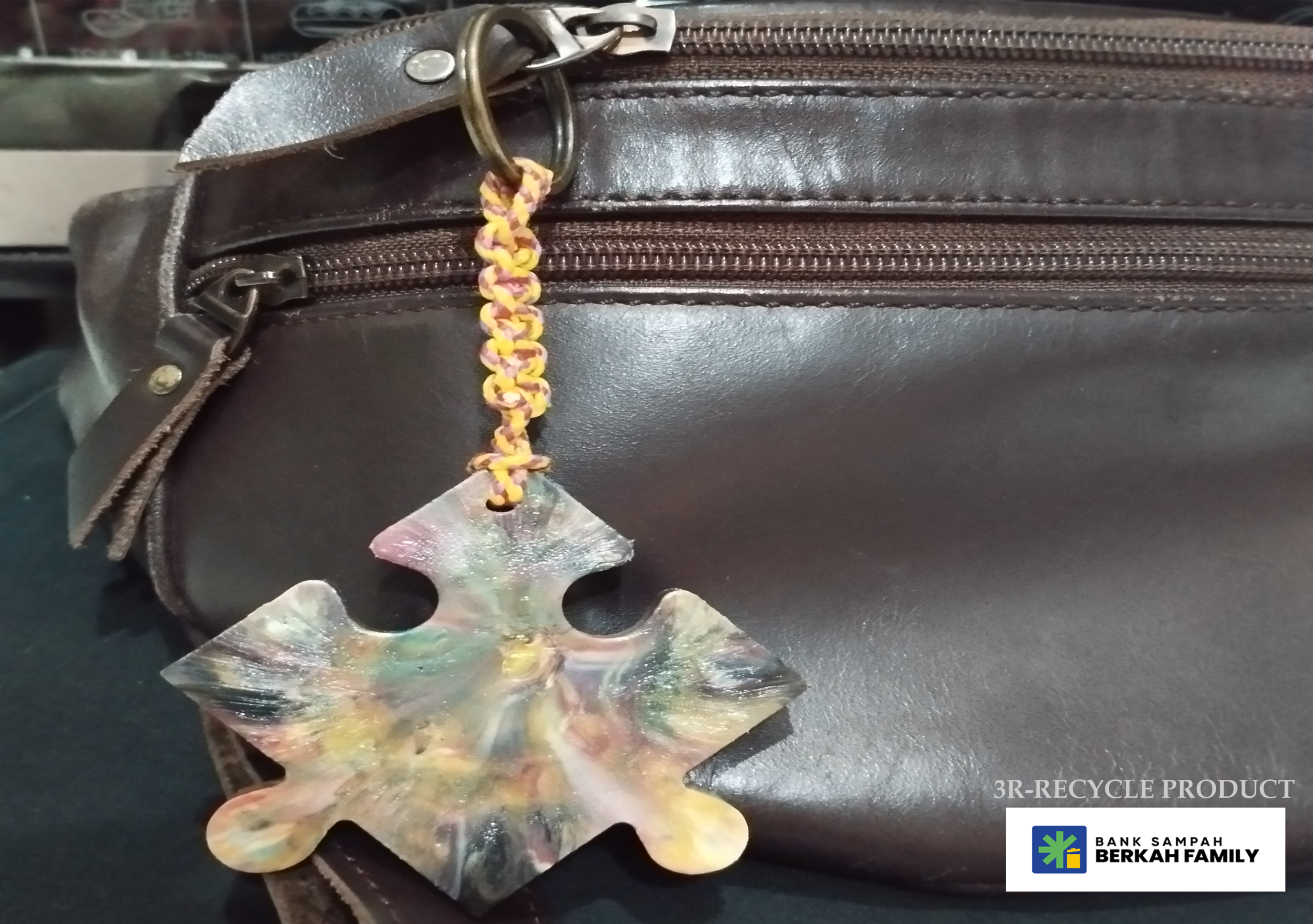 gantungankunci, ganci, daurulang, banksampah, tutupbotol